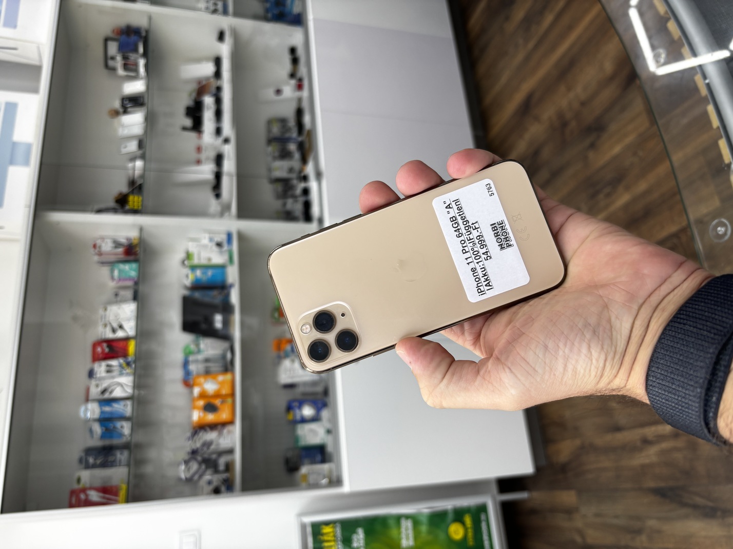 iPhone 15 128 GB, Újszerű állapot – a konkrét eladó készülék fotója