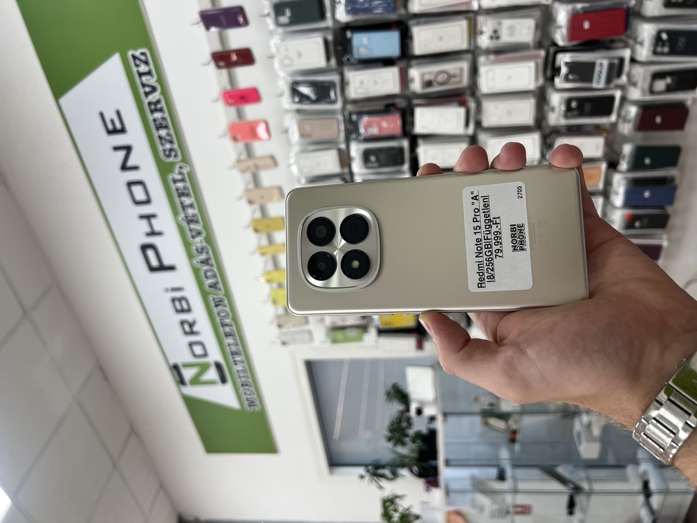 Redmi Note 15 Pro, Újszerű állapot – a konkrét eladó készülék fotója