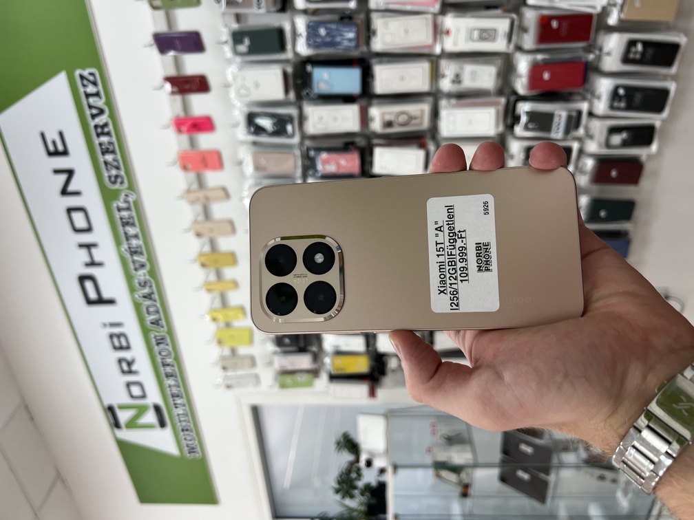 Xiaomi 15T 12/256 GB, Újszerű állapot – a konkrét eladó készülék fotója