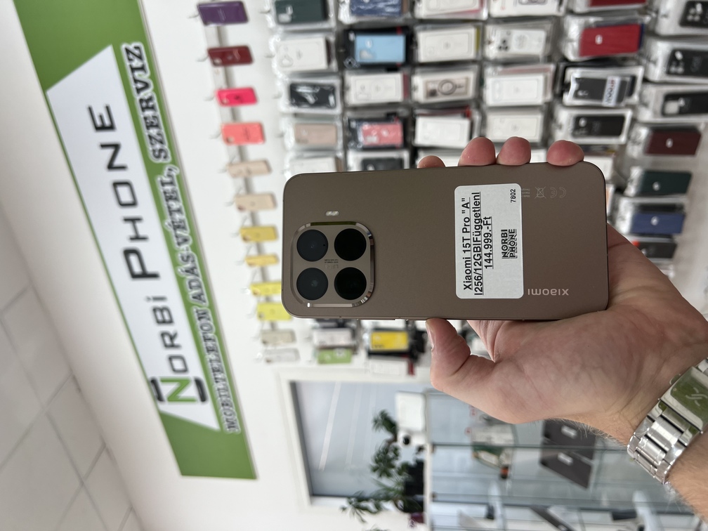 Xiaomi 15T Pro 12/256 GB, Újszerű állapot – a konkrét eladó készülék fotója