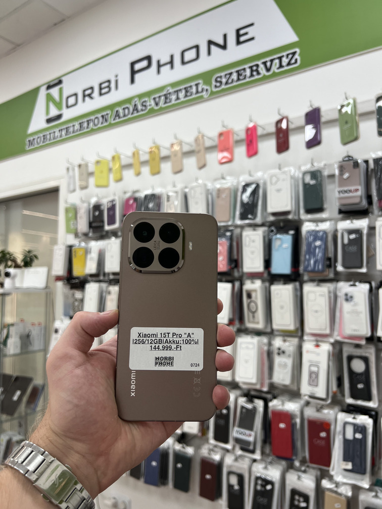 Xiaomi 15T Pro 12/256 GB, Újszerű állapot – a konkrét eladó készülék fotója