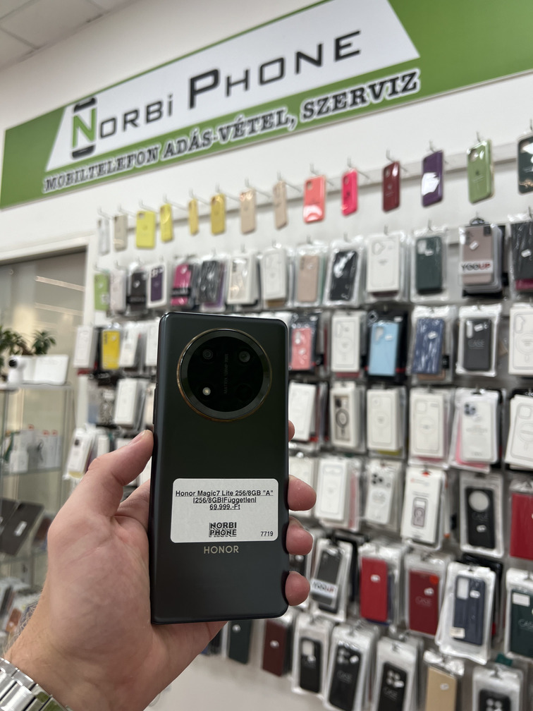 Honor Magic7 Lite 256/8 GB, Újszerű állapot – a konkrét eladó készülék fotója