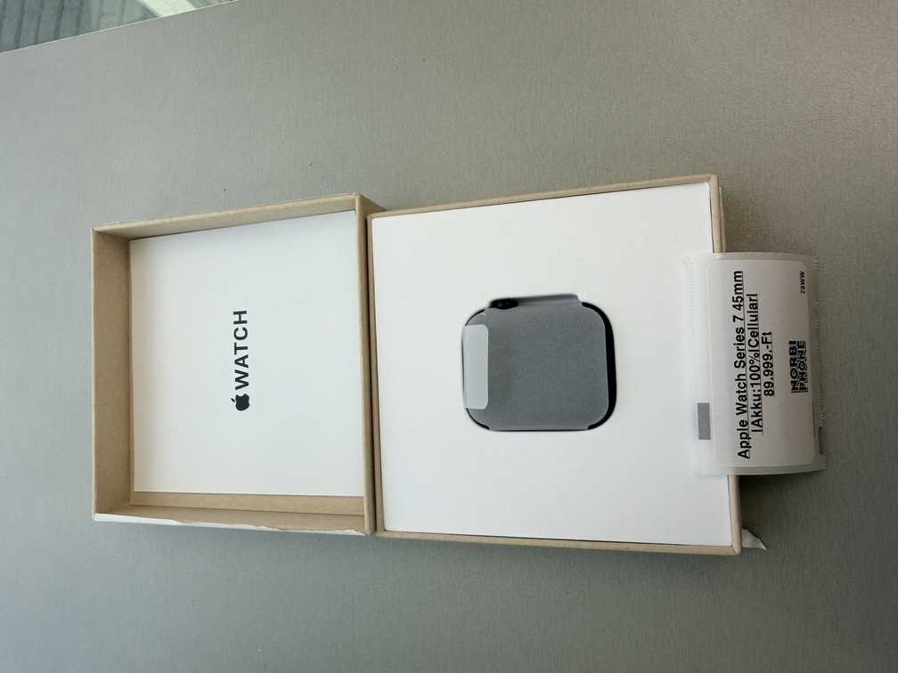 Apple Watch Series 7 45mm Cellular új, garanciában cserélt